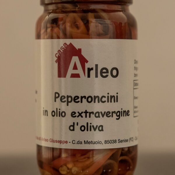 Peperoncini in olio extravergine di oliva